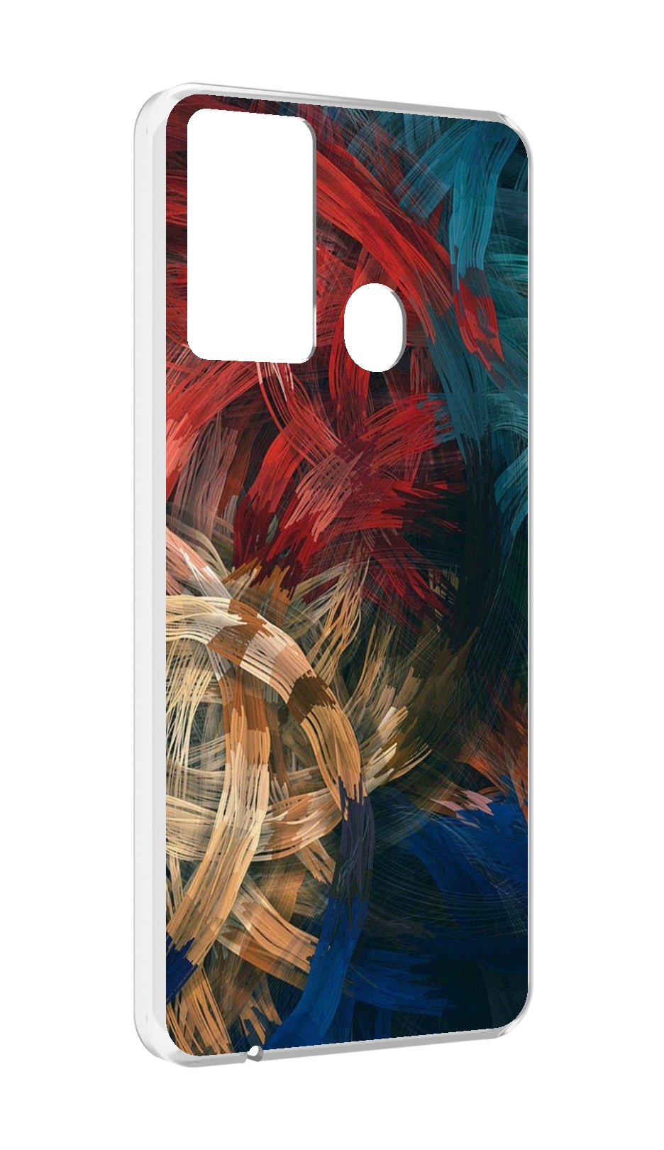 

Чехол MyPads раскрашенная медь для Itel P37/Itel Vision 2S, Прозрачный, Tocco