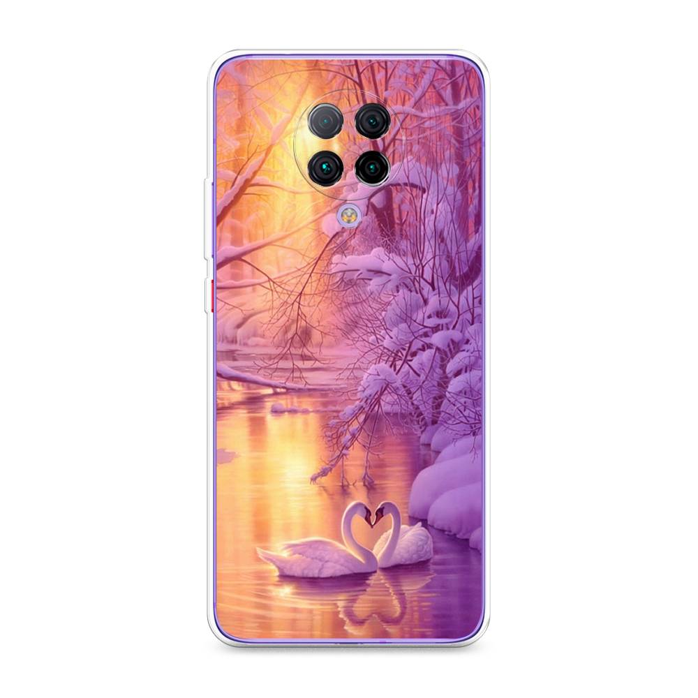 

Чехол на Xiaomi Redmi K30 Pro/Poco F2 Pro "Зима 1", Фиолетовый;желтый, 38850-2