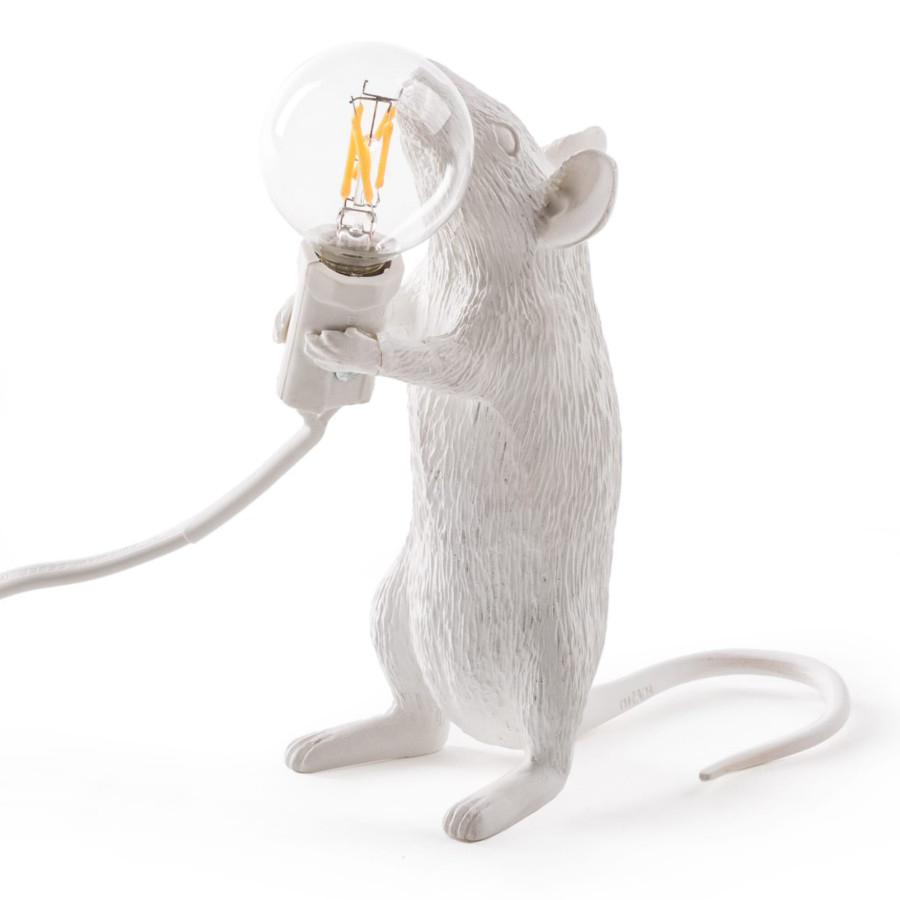 

Светильник настольный Mouse Lamp Standing, белый