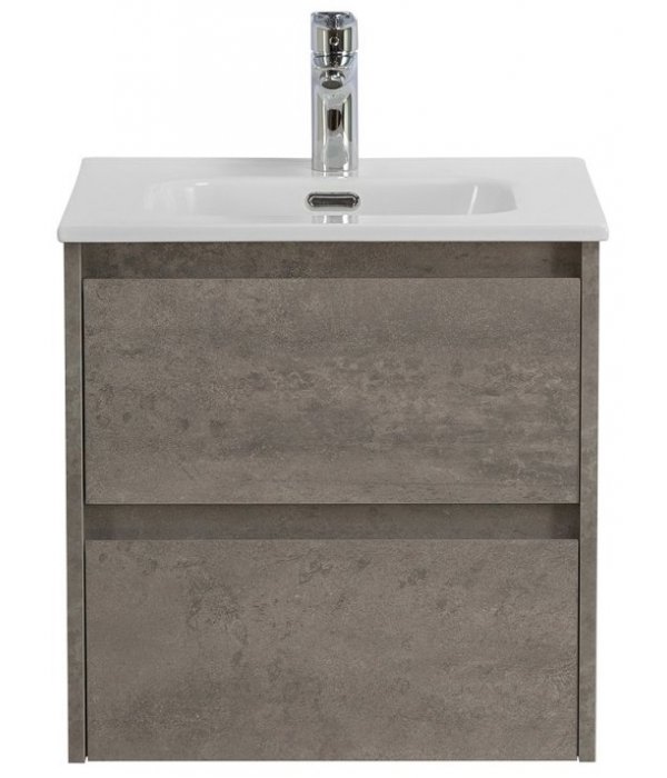 

Тумба с раковиной BelBagno Kraft 50-BB500ETL Cemento Grigio, Серый, Kraft