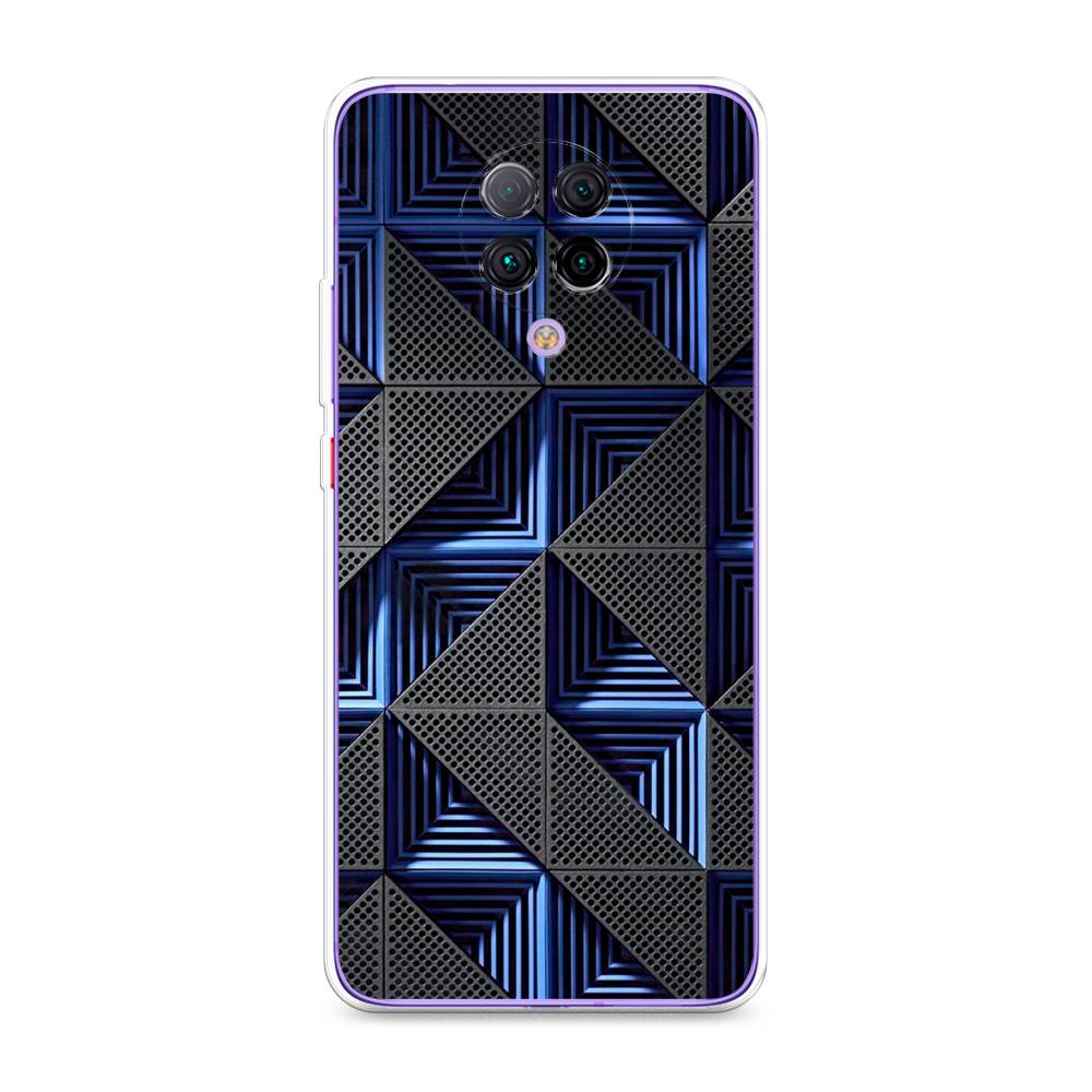 

Чехол на Xiaomi Redmi K30 Pro/Poco F2 Pro "IBM", Серый;синий, 38850-3