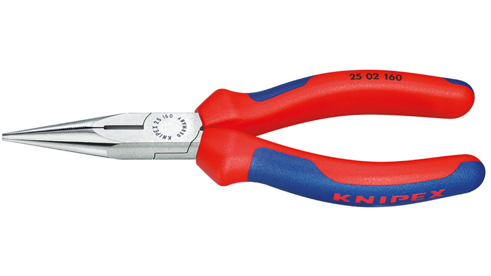 Длинногубцы Knipex с режущими кромками, 140 мм, фосфатированные, 2-комп ручки KN-2502140