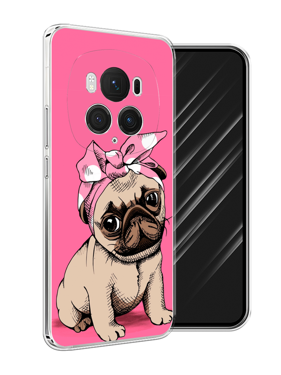 

Чехол Awog на Honor Magic 6 Pro "Dog Pin-Up", Розовый;бежевый, 6123750-1