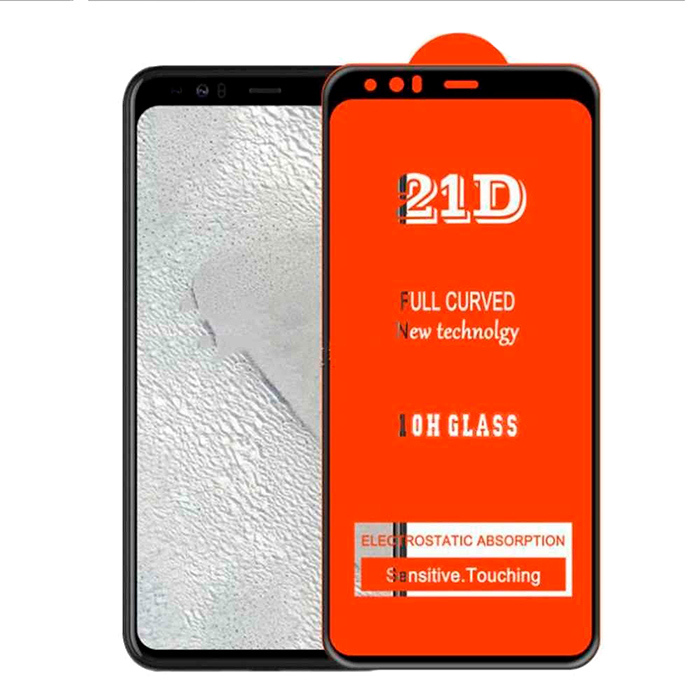

Защитное стекло 21D для Google Pixel 3A XL черное