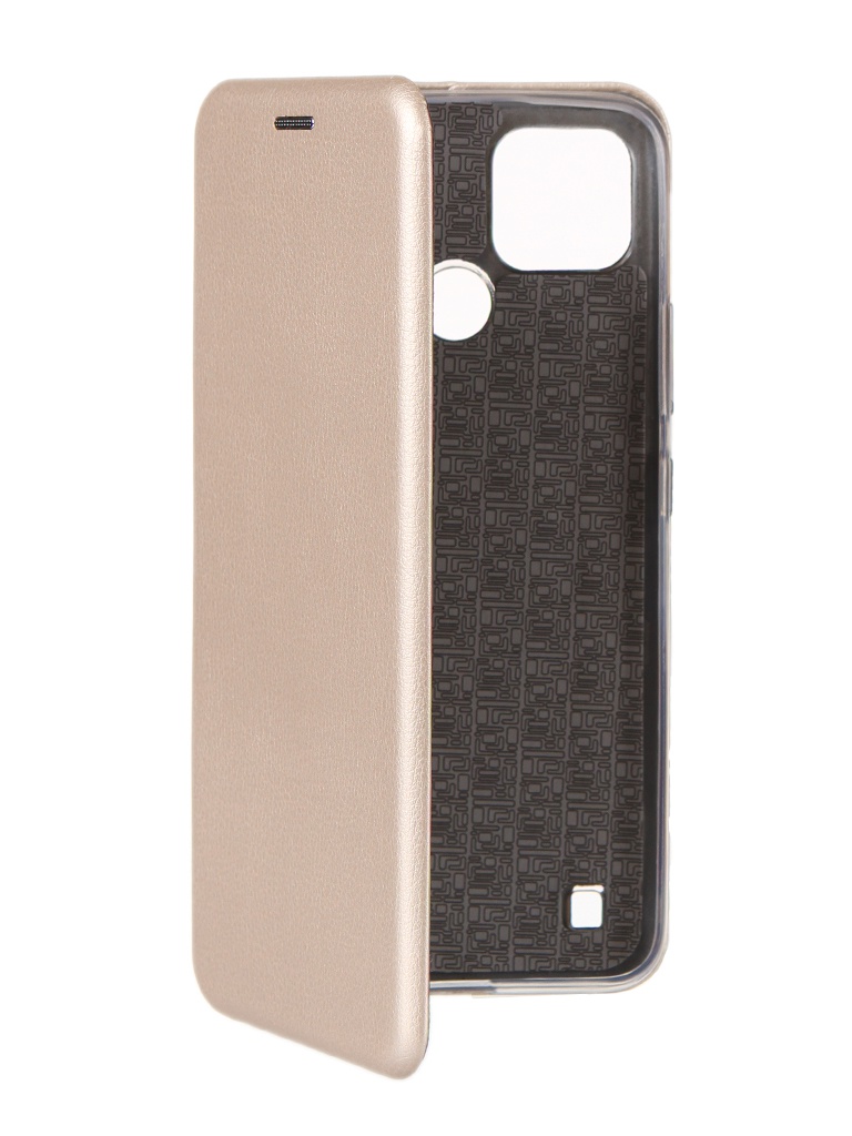 фото Чехол innovation для realme c21y gold 35392