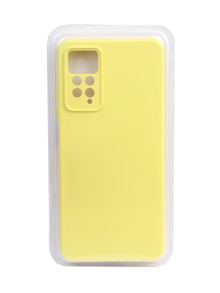 фото Чехол innovation для xiaomi redmi note 11 prosoft inside yellow 35473