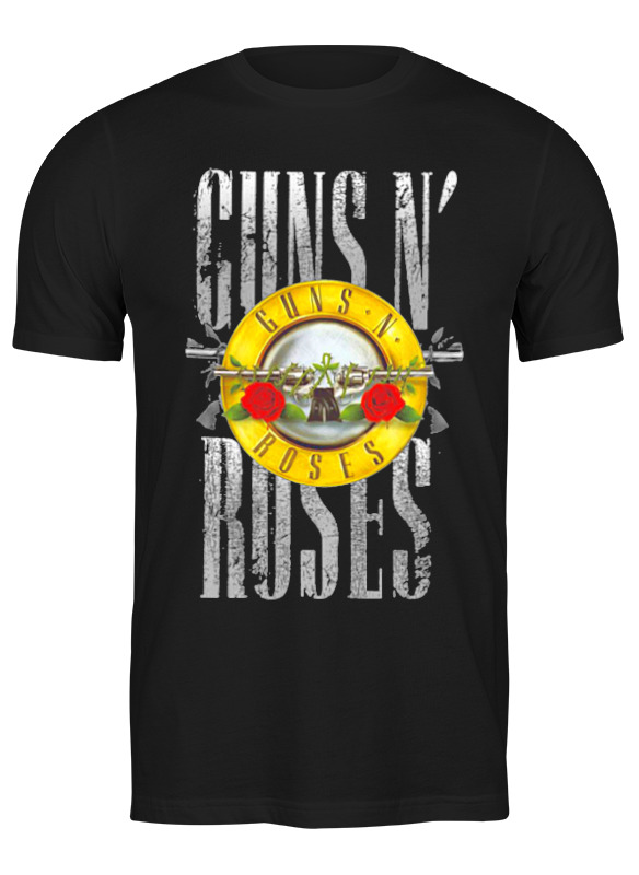 

Футболка мужская Printio Guns n' roses черная 2XL, Черный, Guns n' roses