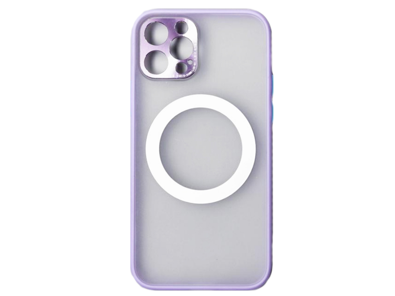 

Чехол Luazon для APPLE iPhone 12 Pro MagSafe Plastic Purple 6253209, APPLE iPhone 12 Pro