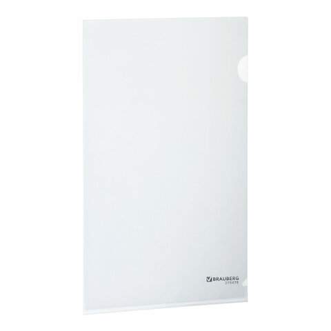 

Папка-уголок Brauberg 270478, 15 штук, Прозрачный