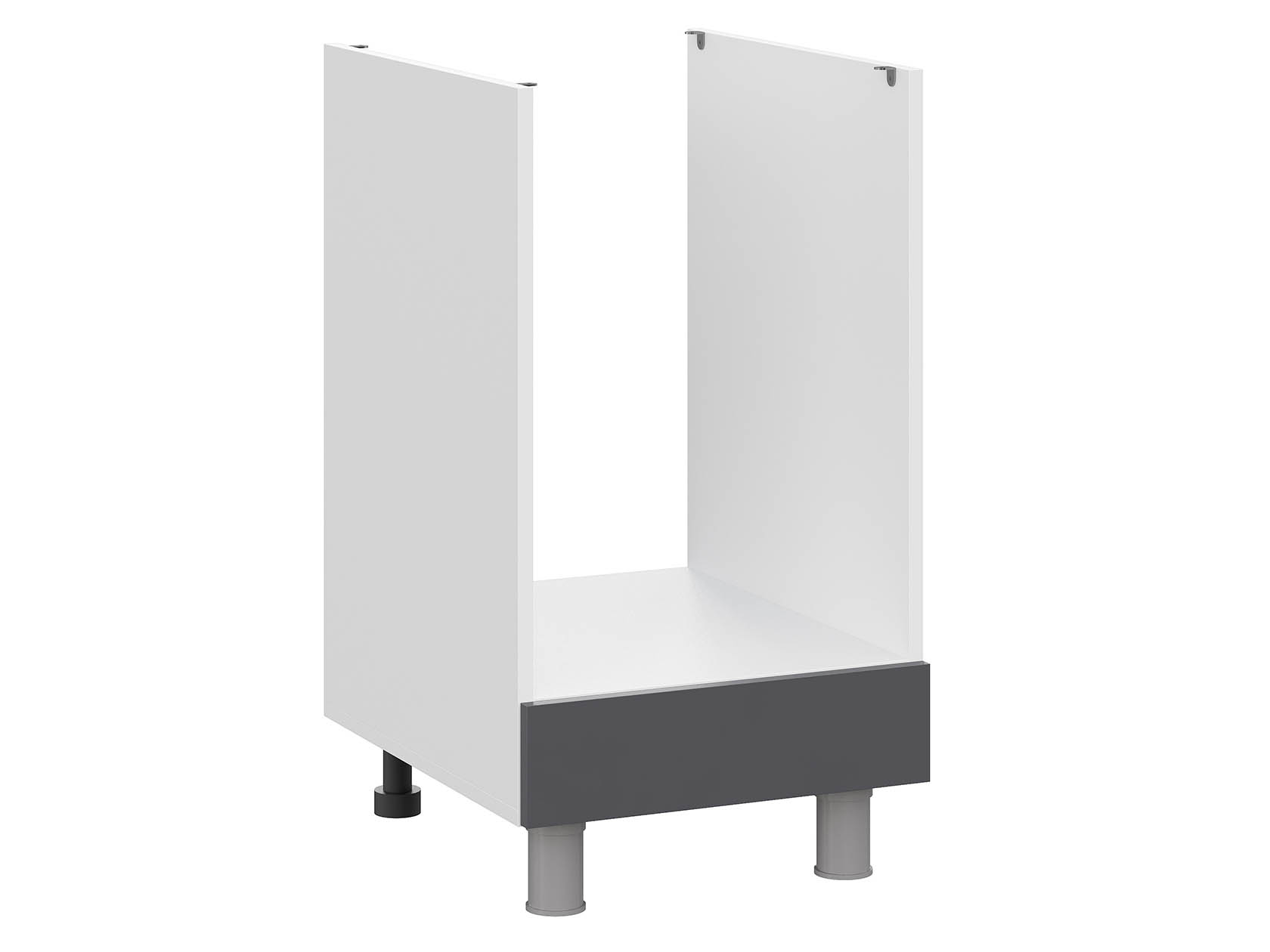 

Стол под духовку СВ-Мебель Модерн Белый / Графит 450 мм, Белый;серый