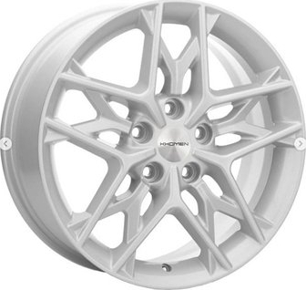 

Колесный диск Khomen Wheels KHW1709 (FS) 7xR17 ET45 5*114.3 D60.1, Серебристый