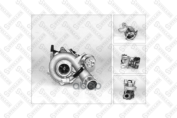 STELLOX 10-80314-SX_турбокомпрессор! GT1752S\ Kia Sorento 2.5CRDi 02>  1шт