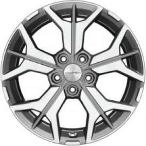 

Колесный диск Khomen Wheels KHW1715 (GF) 7xR17 ET39 5*114.3 D60.1, Серый