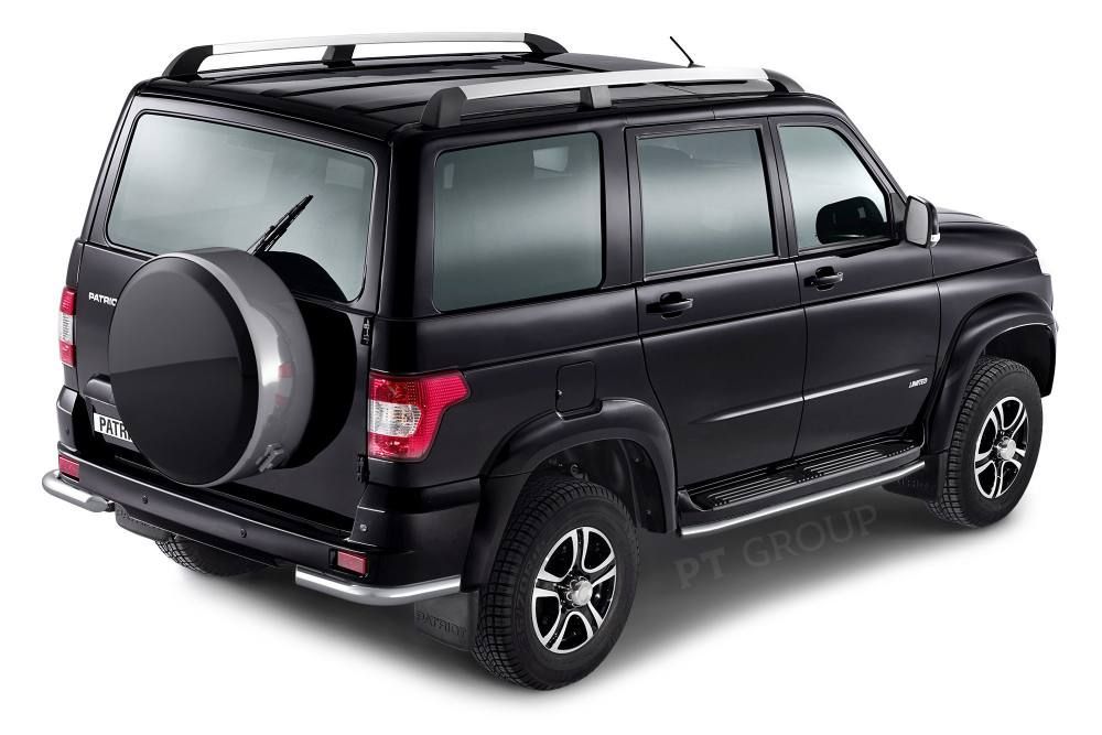 

Защита порогов с алюм. площадкой d=51 мм (НПС) Uaz Patriot 2014-, 05020201