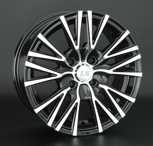

Колесный диск LS 568 (BKF) 6.5xR15 ET35 4*100 D73.1, Черный