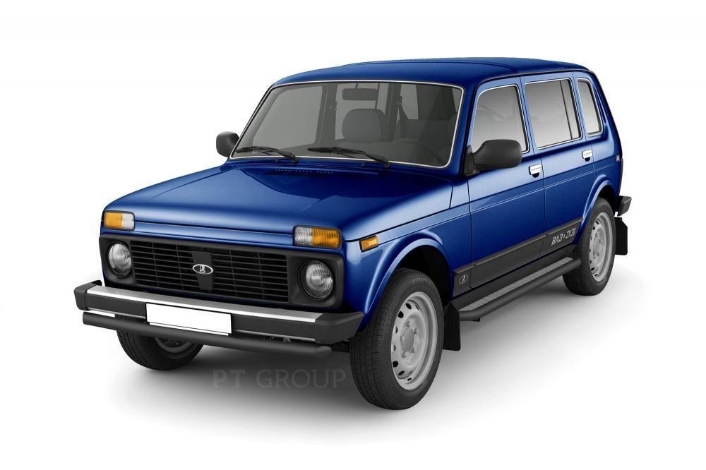 

Защита порогов с алюм. площадкой d=51 мм (НПС) Lada "4х4 2131" 1995-2021, LNU220301