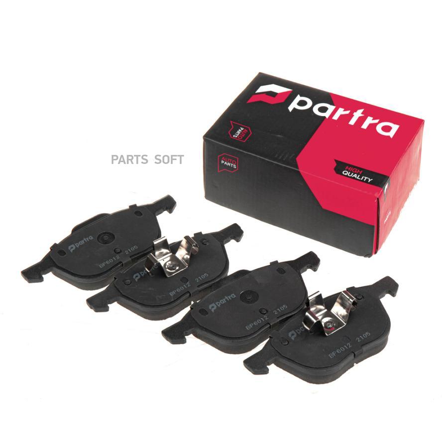 

Колодки тормозные дисковые FORD FOCUS C-MAX 10/03- FOCUS II Turnier 11/04- F PARTRA BP6012