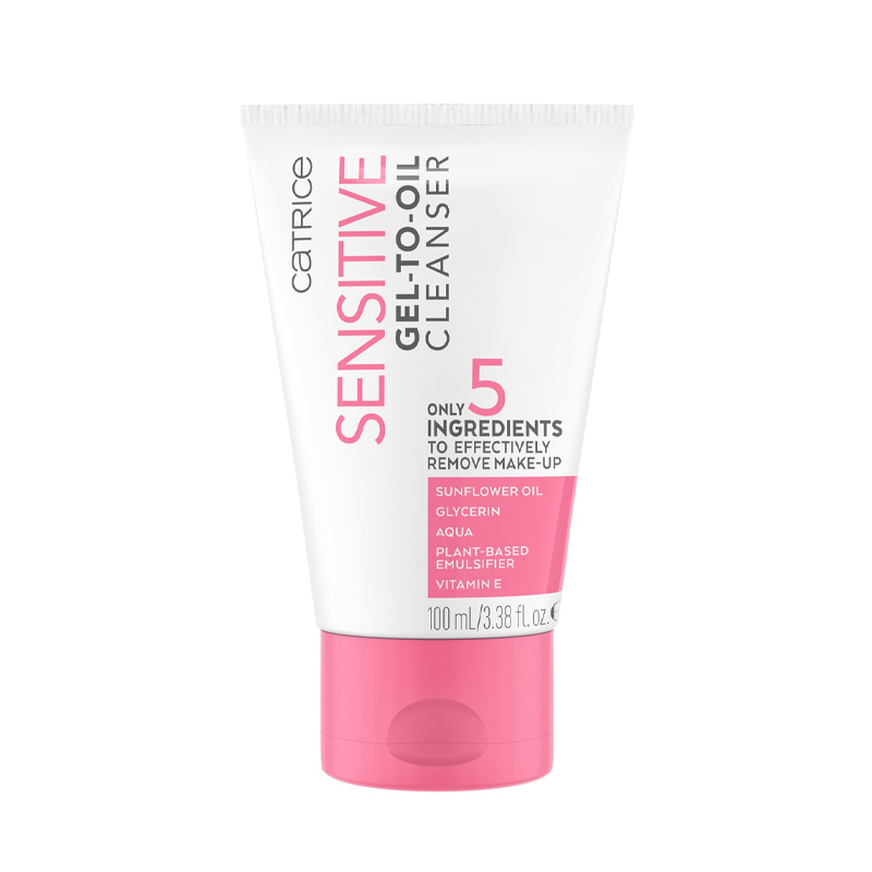 

Гель для лица очищающий Catrice Sensitive Gel-to-Oil 100 мл