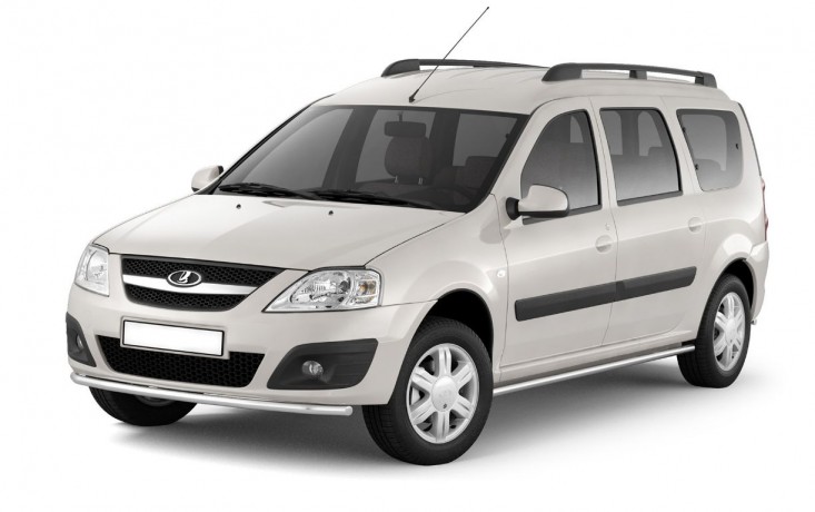 

Защита порогов прямая d=51 мм (НПС) Lada Largus 2012-, LLA220301