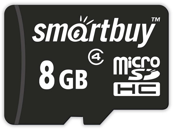 

Карта памяти SmartBuy Micro SDHC 8Гб