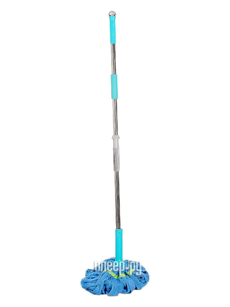 

Швабра с отжимом Доляна 130cm Light Blue 3554159