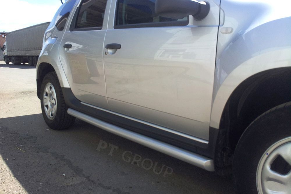 

Защита порогов вогнутая d=63 мм ИСКРА (ППК) Renault Duster 2012-2020, Nissan Terrano 2014-, RDU330301