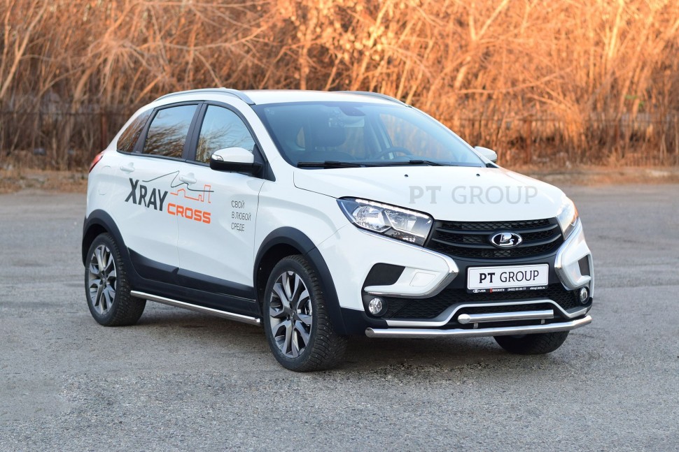 

Защита порогов вогнутая d=51 мм (НПС) Lada XRay Cross 2018-, LXC220301