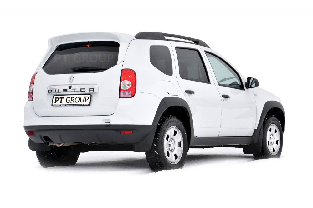 

Защита порогов (черное тиснение) "Чистые штаны" (ABS) Renault Duster 2012-2021, RDU110301
