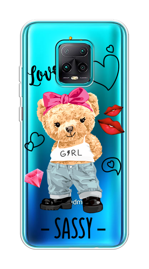 

Чехол на Xiaomi Redmi 10X 5G "Sugar Mommy", Голубой;белый;розовый, 38750-6