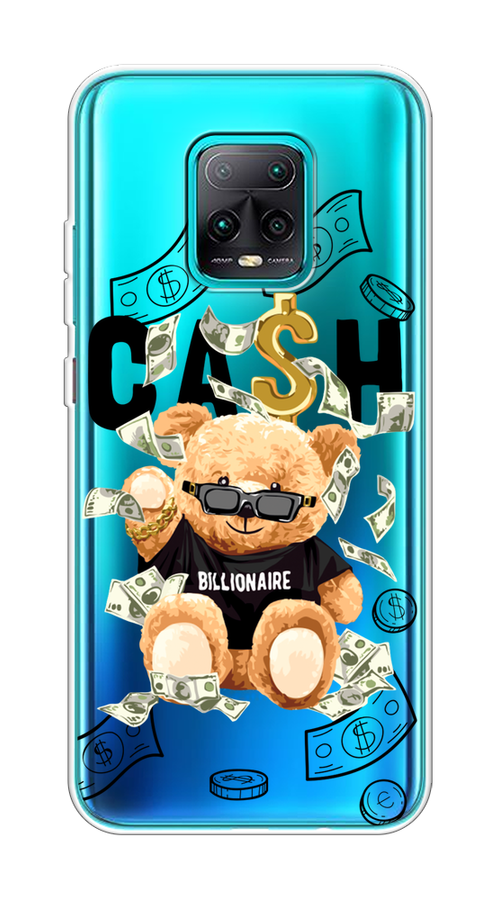 

Чехол на Xiaomi Redmi 10X 5G "Big cash", Черный;серый;бежевый, 38750-6