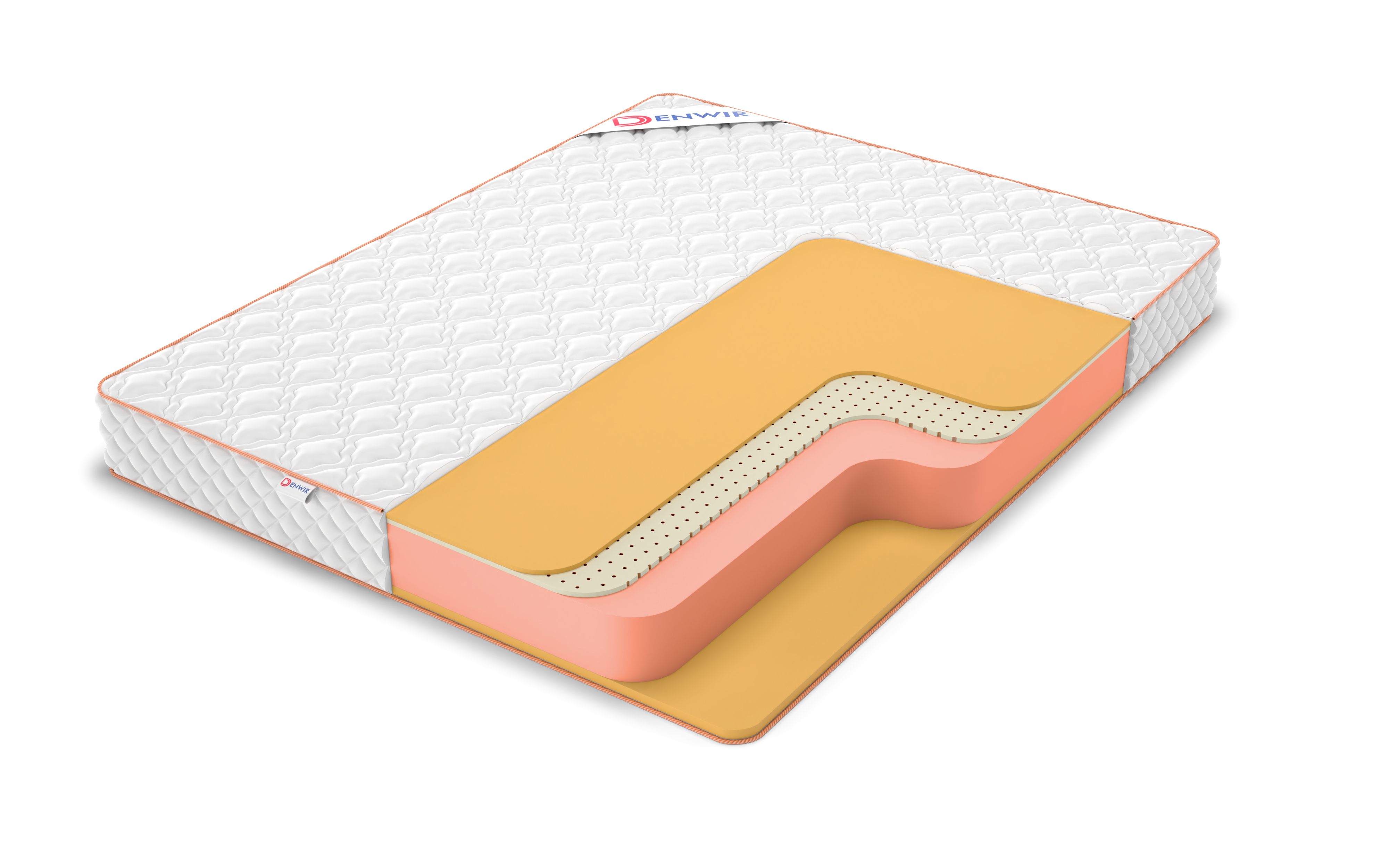 

Матрас беспружинный DENWIR TOP MEMO AIR SOFT 18/chstmat_TMAS18_165x185, Белый, TOP MEMO AIR SOFT 18