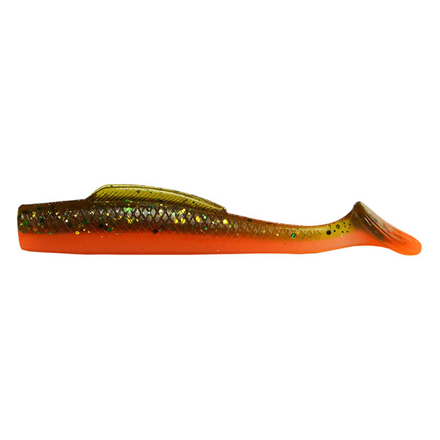 

Приманка силиконовая (мягкая) Виброхвост KOSADAKA WEEDLESS MINNOW (WM-088-DM/3,5"/DM), Золотистый;оранжевый