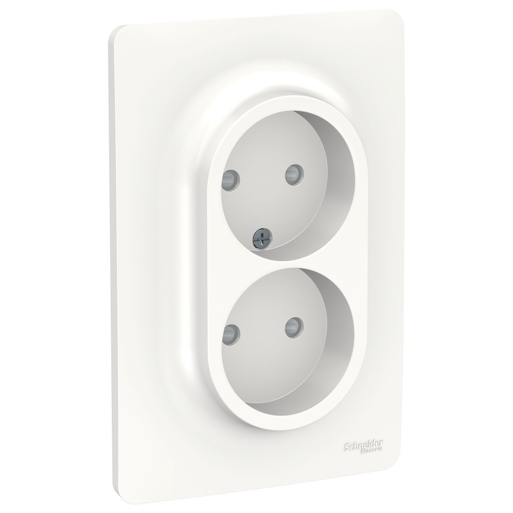 

Розетка 2-я Schneider Electric Unica New 10шт NU206318.10, Белый