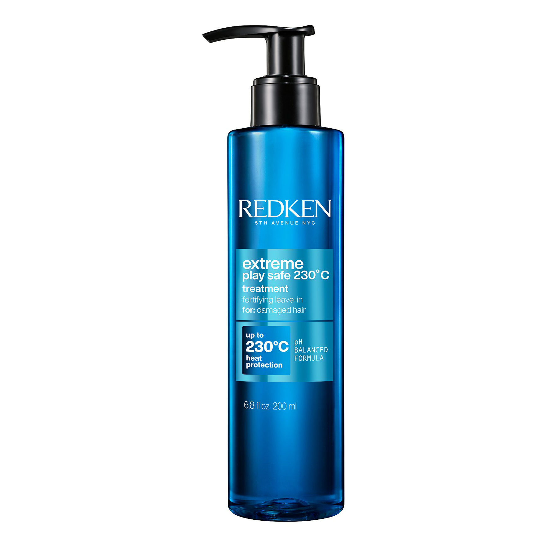 Крем-стайлинг для волос Redken Extreme Play Safe 230°C Treatment, 200 мл redken восстанавливающий несмываемый крем extreme bleach recovery 150