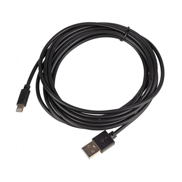 фото Кабель usb (m)-lightning (m) 3м black nobrand