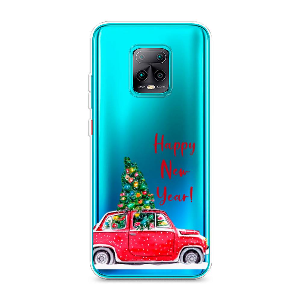 

Чехол на Xiaomi Redmi 10X 5G/Pro 5G "Happy New Year", Красный;зеленый, 38750-5