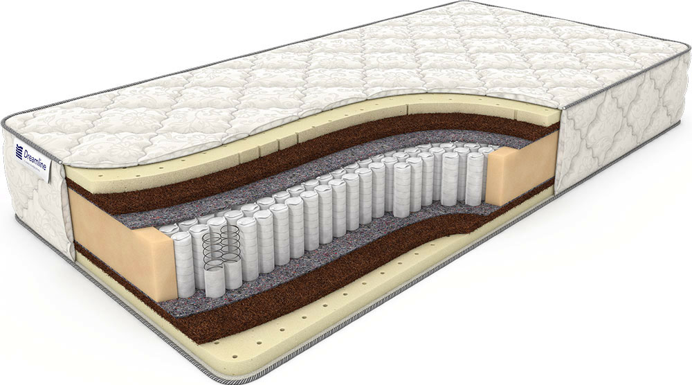 фото Матрас дримлайн prime medium s-1000 60х185х25 dreamline