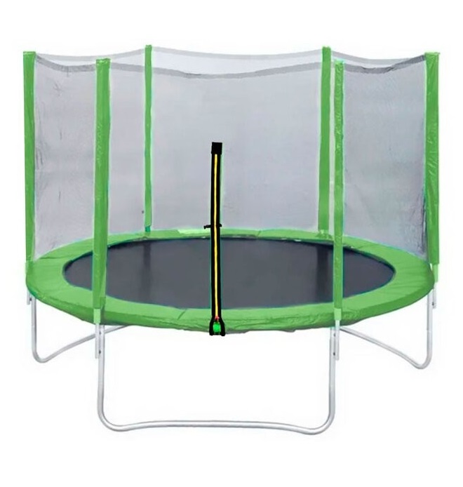 фото Батут dfc 5ft-tr-lg trampoline fitness 5ft наружн.сетка, св.зел. (152см)