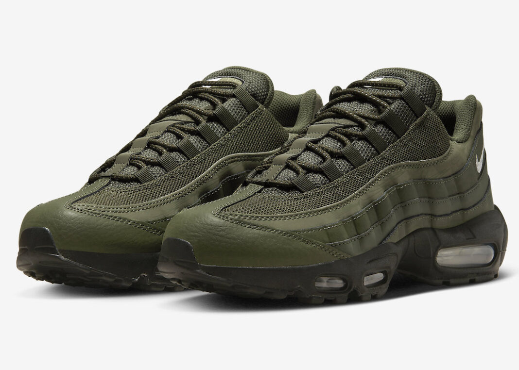 

Кроссовки мужские Nike Air Max 95 зеленые 11 US, Зеленый, Air Max 95