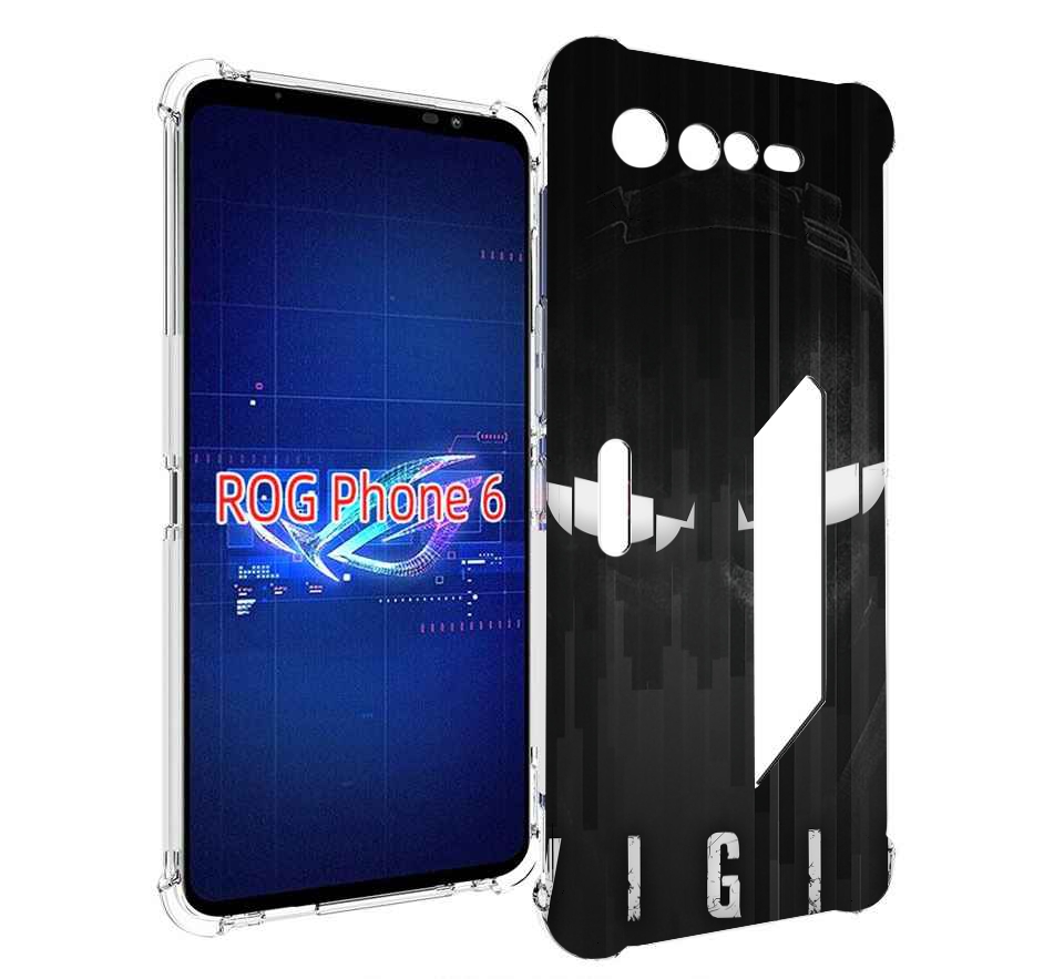 

Чехол MyPads глаза-в-ночи для Asus ROG Phone 6, Прозрачный, Tocco