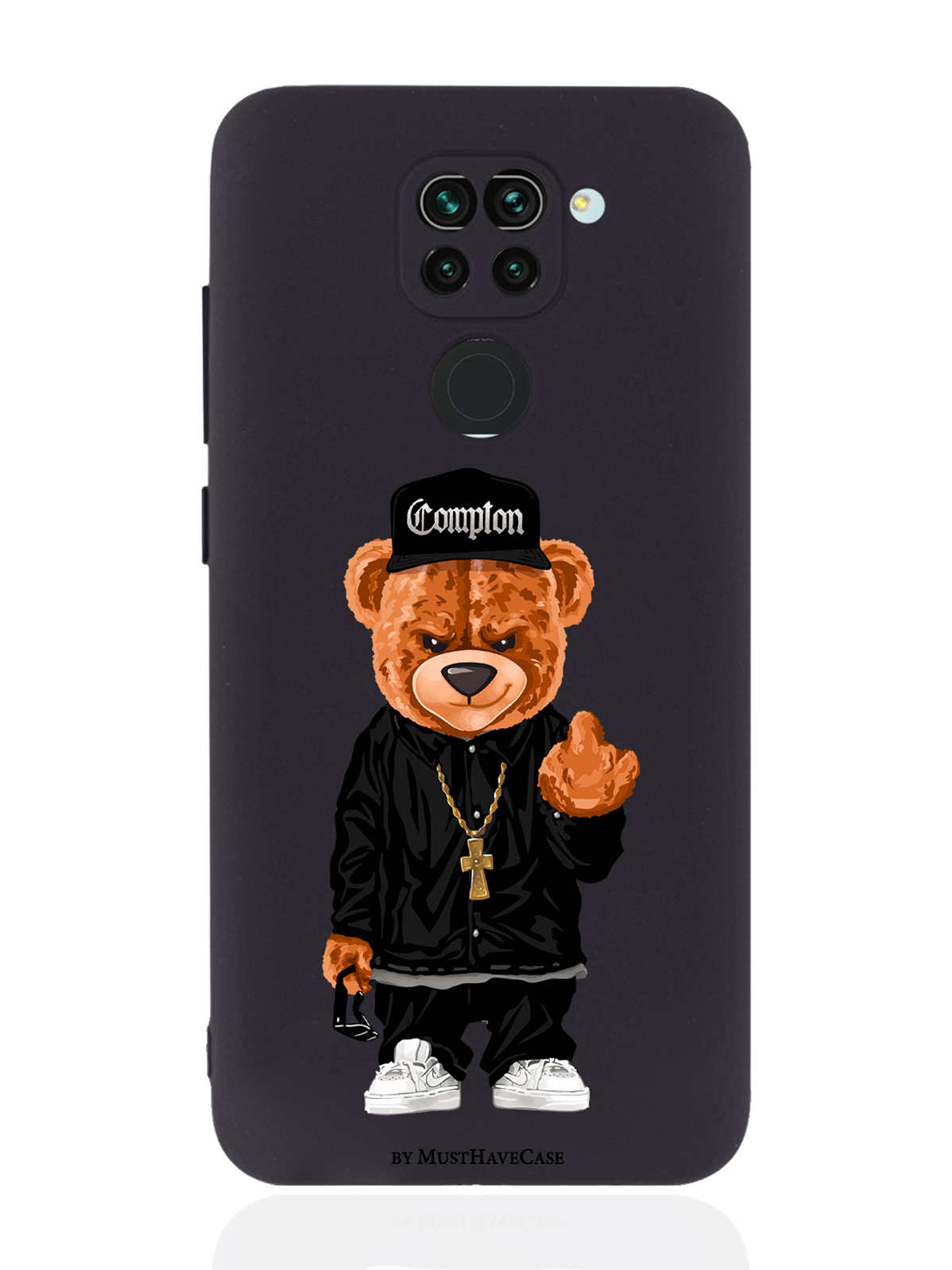 Чехол MustHaveCase для Xiaomi Redmi Note 9 Мишка Compton