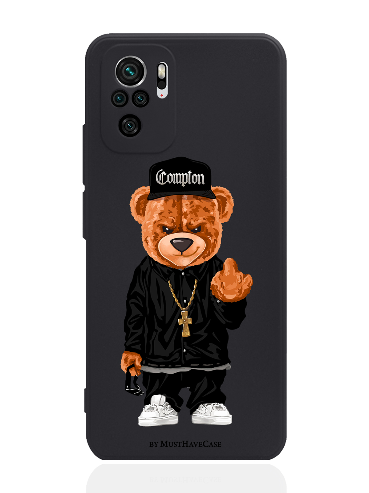 Чехол MustHaveCase для Xiaomi Redmi Note 10 /10S Мишка Compton