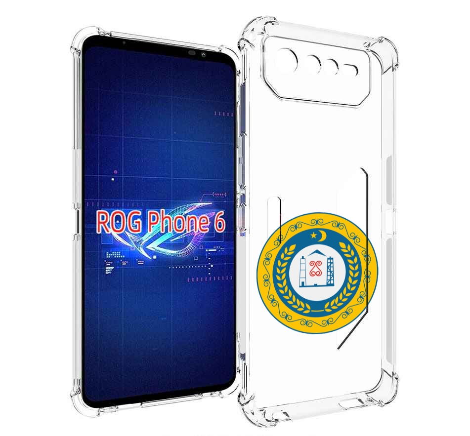 

Чехол MyPads герб-чечня для Asus ROG Phone 6, Прозрачный, Tocco