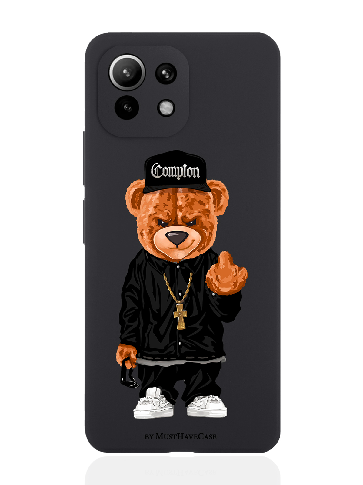 Чехол MustHaveCase для Xiaomi Mi 11 Lite / 11 Lite 5G NE Мишка Compton