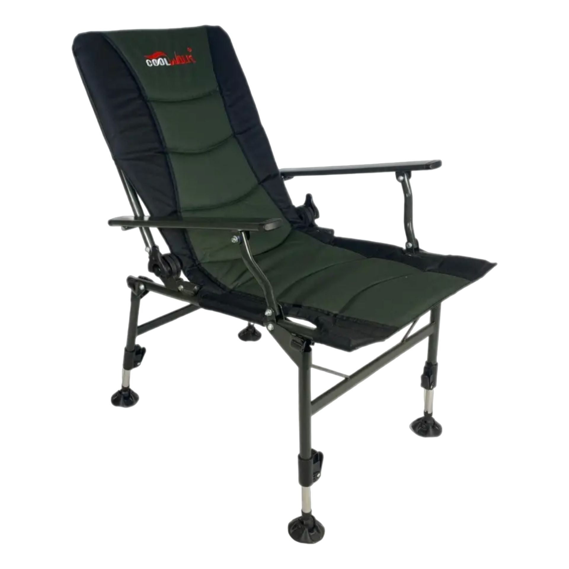 Кресло CoolWalk CW-8077 карповое, зеленое