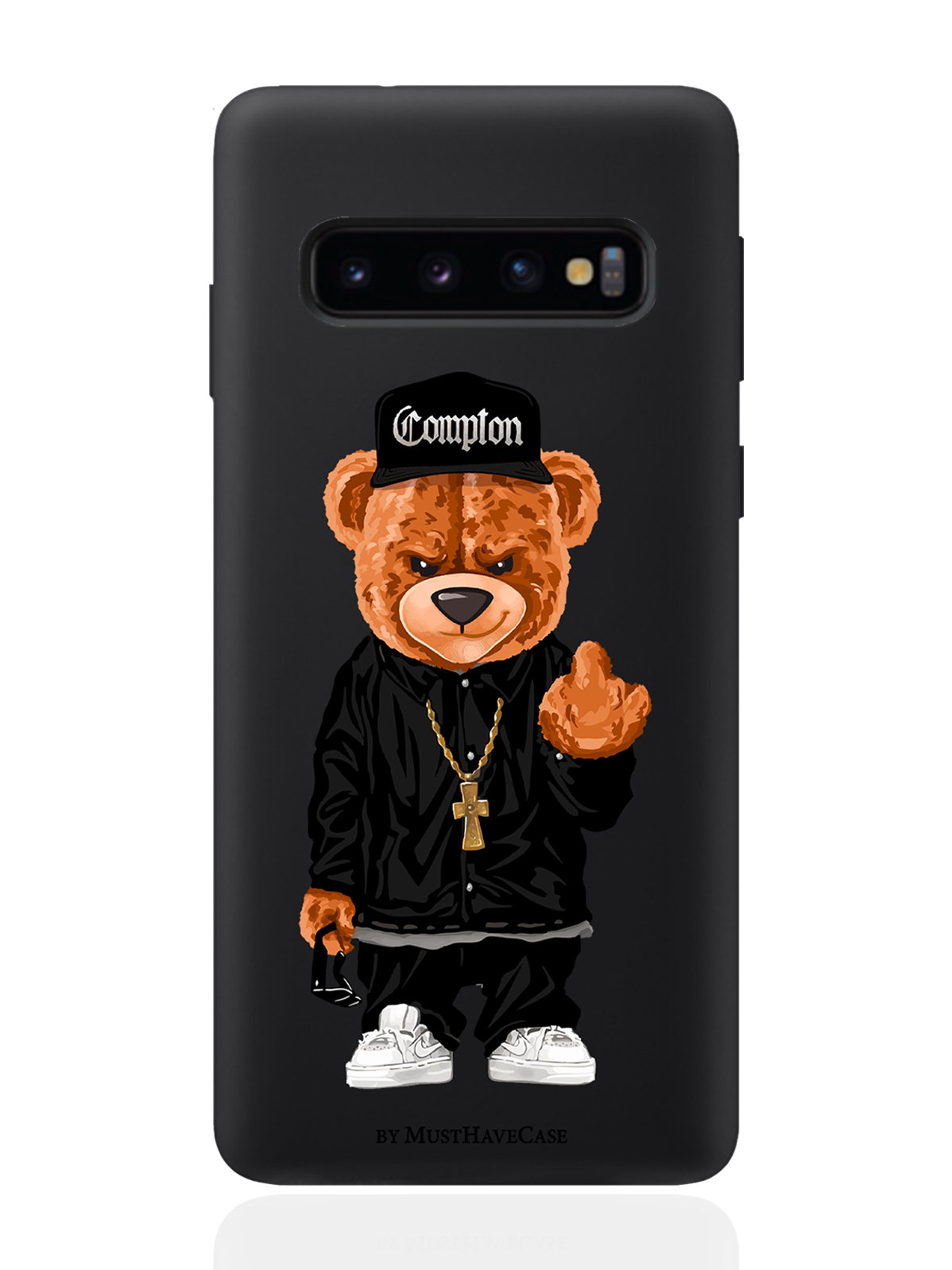 фото Чехол musthavecase для samsung galaxy s10 мишка compton