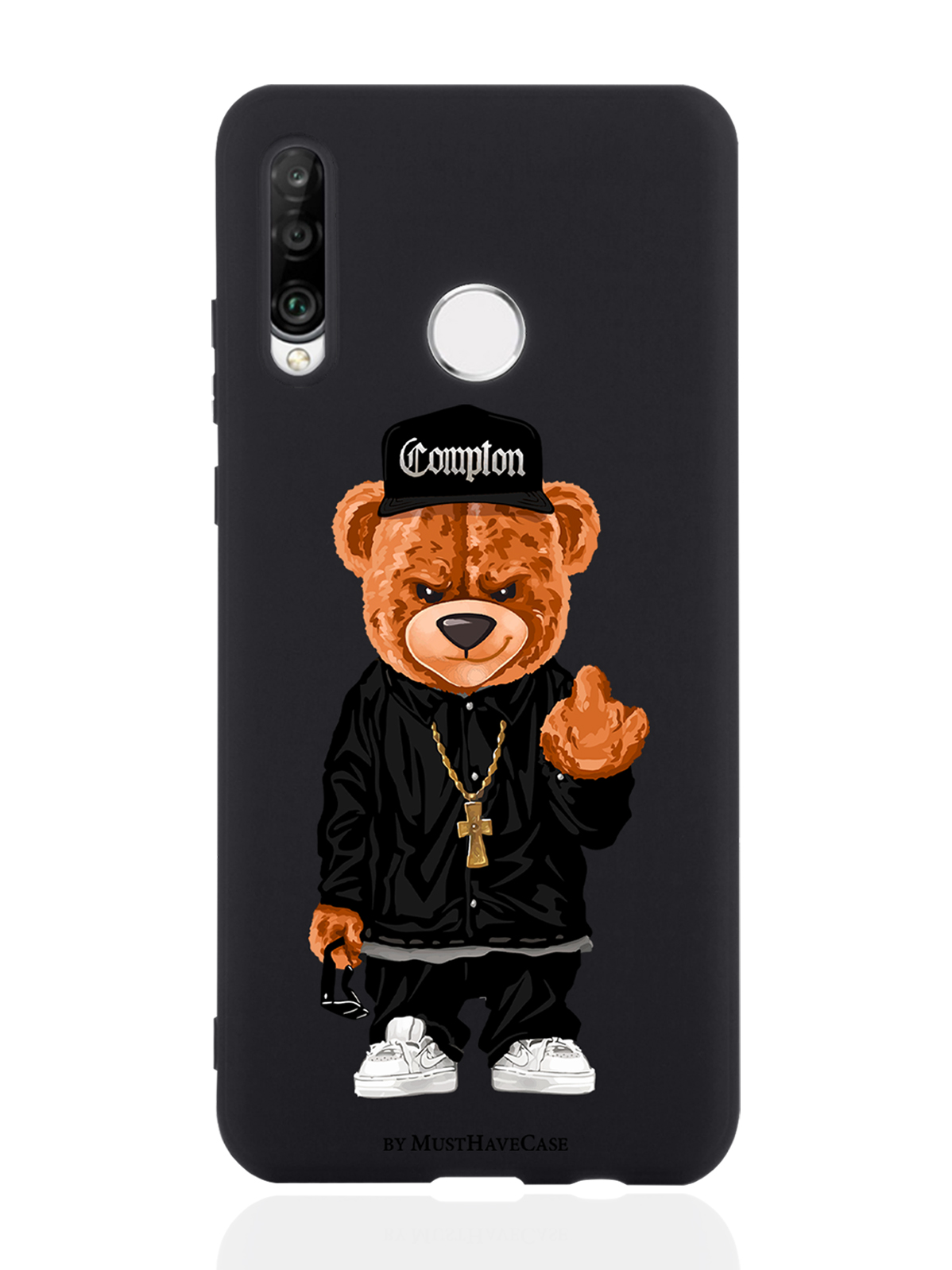 фото Чехол musthavecase для huawei p30 lite мишка compton