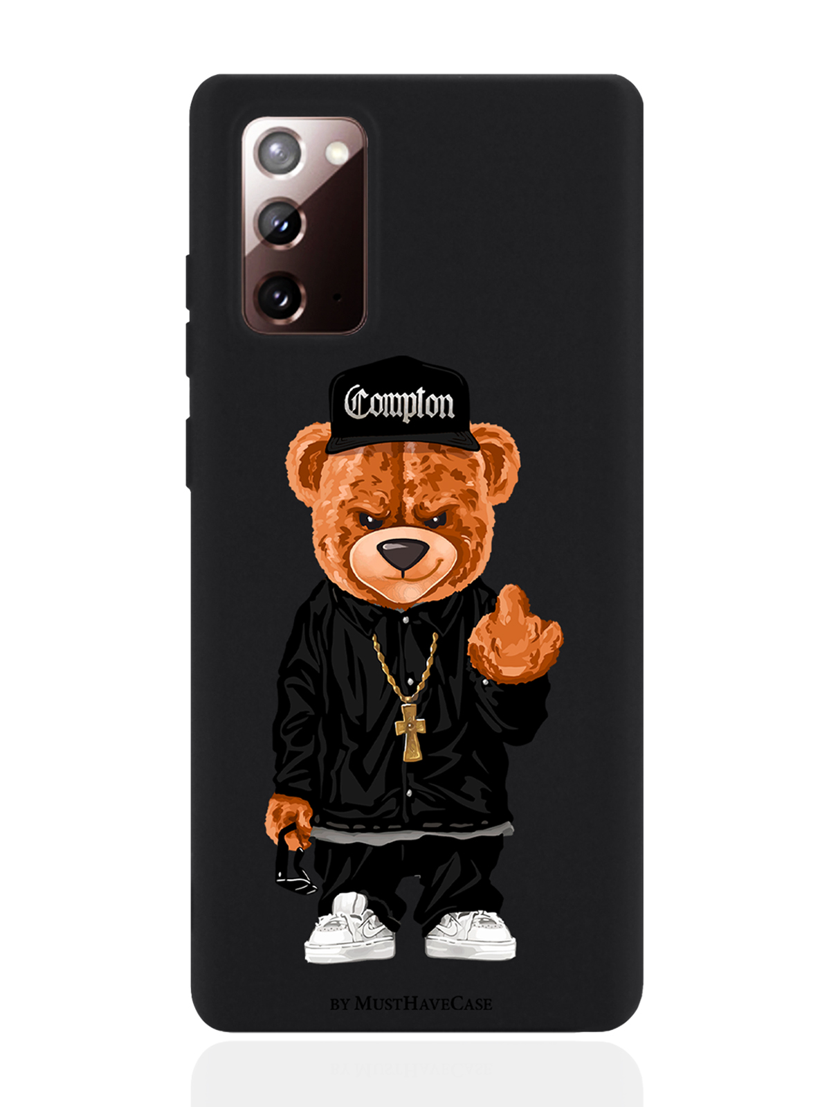 фото Чехол musthavecase для samsung galaxy note 20 мишка compton