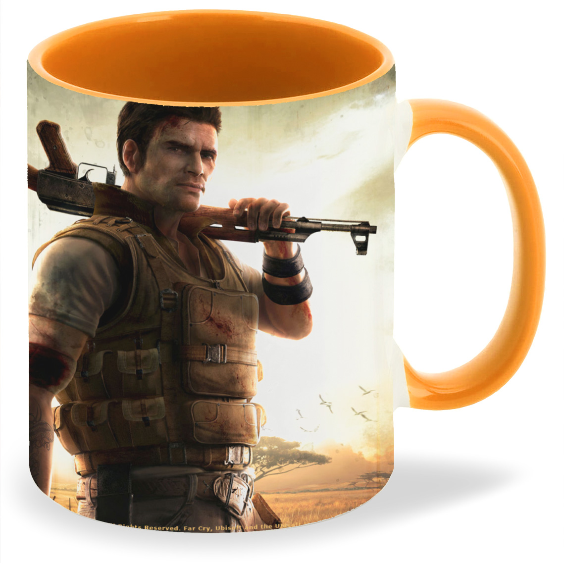 

Кружка CoolPodarok FarCry2 Винтовка на плече, FarCry2 Винтовка на плече