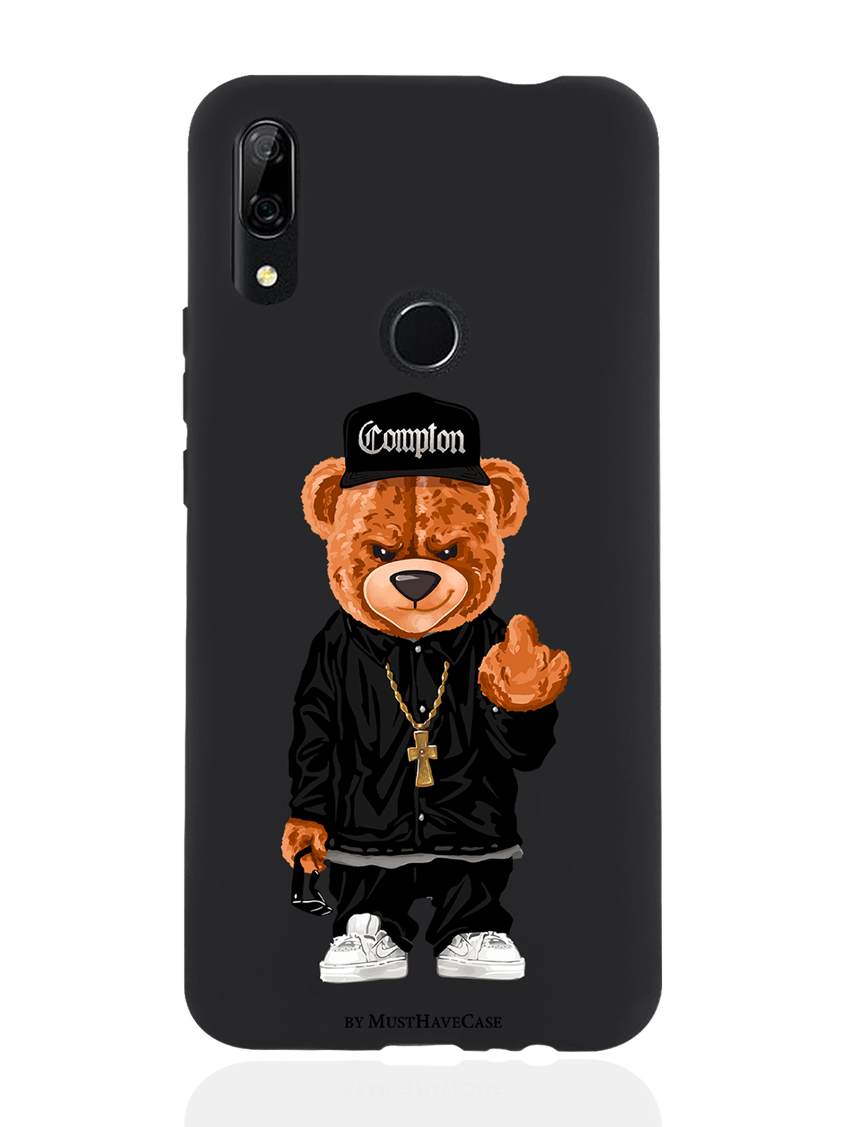 фото Чехол musthavecase для huawei p smart z мишка compton